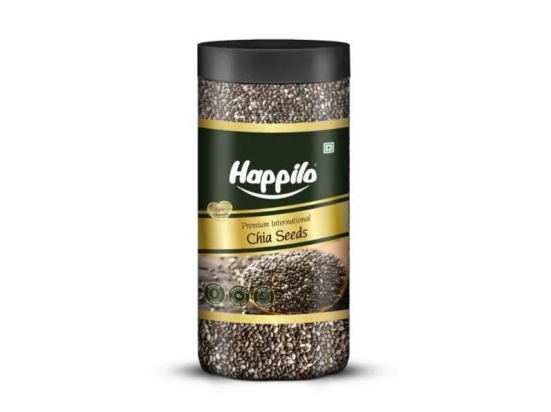 Happilo Premium Chia Seeds 500g Jar