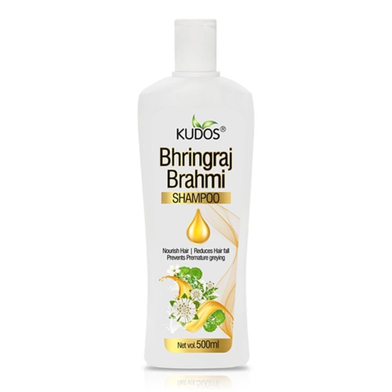 Kudos Bhringraj Brahmi Shampoo | 500ml