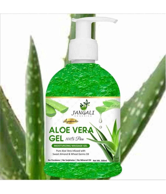 PURE JANGALI ORGANICS Aloe Vera Gel - Moisturize Skin & Younger Looking 300ML