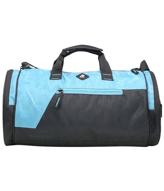 mikebags Polyester Light Blue 30 Ltrs Gym Bag - Light Blue