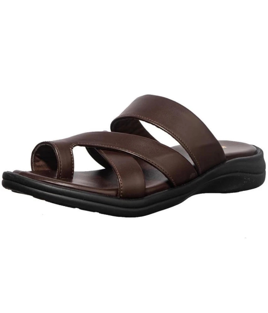 KHADIM - Brown Mens Sandals - None