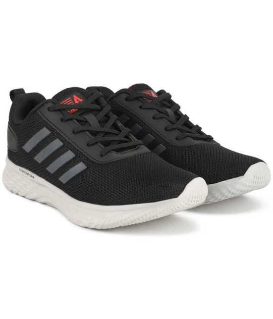 Aqualite Black Mens Sports Running Shoes - None