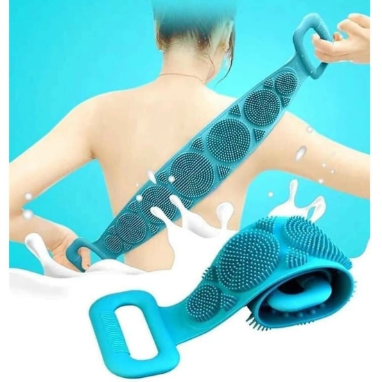 Silicone Back Scrubber Exfoliating Bath Brush for Dead Skin Removal