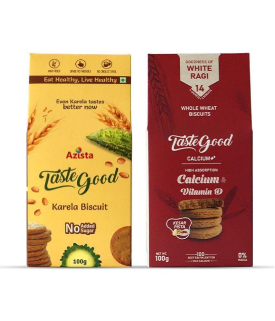 Taste Good Combo Digestives & Low Calorie Biscuits 400 gm Pack of 4