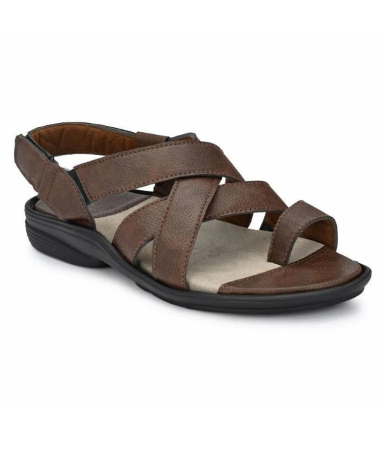 Leeport - Brown  Mens Sandals - 12