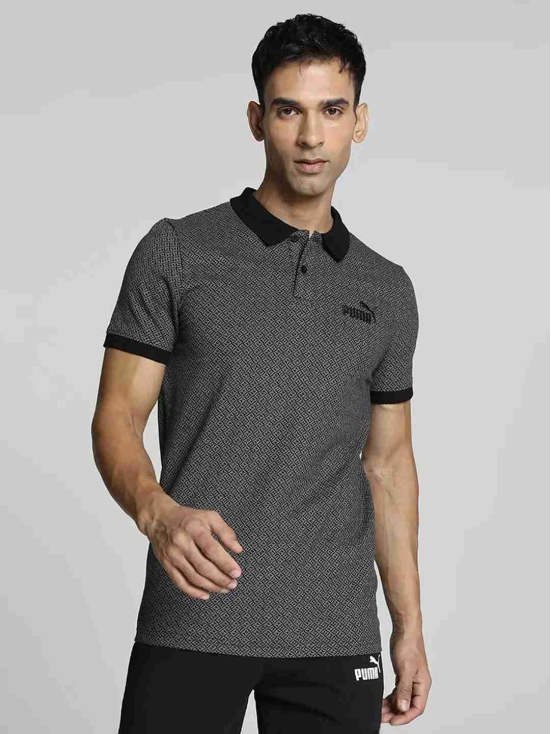 Jacquard Mens Polo