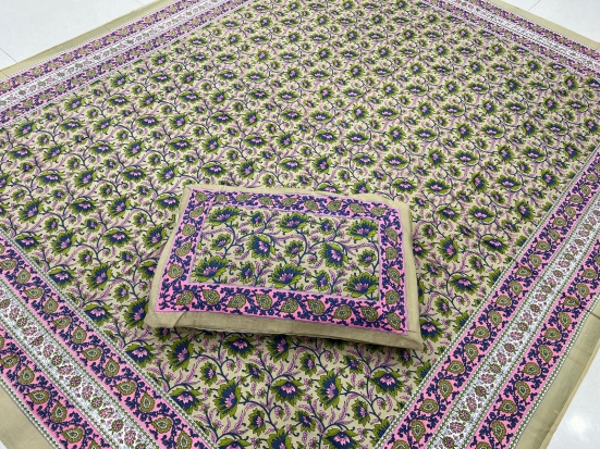 Cotton Printed Bedsheet