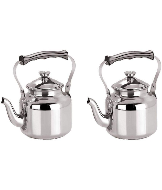 Dynore Tea/Coffee Kettle Steel Kettle 800 ml - Silver