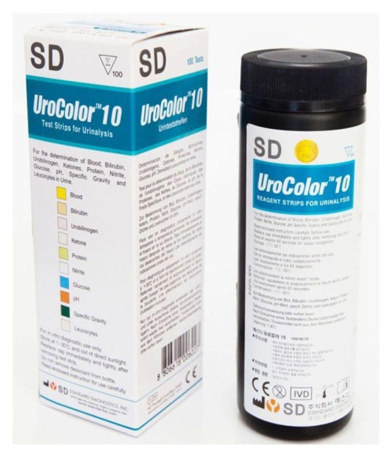 SD SD UROCOLOR 10 PH TEST STRIP Expiry March 2024