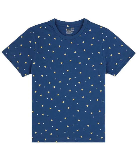 BOYS TSHIRT ROUND NECK HALF SLEEVES Blue - None