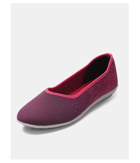 MARC LOIRE Maroon Ballerinas - None