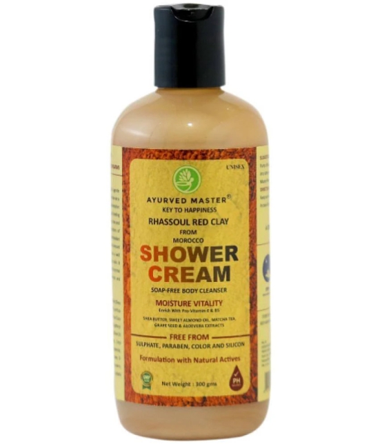 AYURVED MASTER 100% Vegan and Paraben/soap and Sulphate Free Shower Gel 300 g