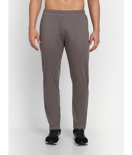 Zeffit - Brown Cotton Blend Mens Trackpants ( Pack of 1 ) - None