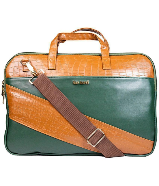 Man Arden 14 Ltrs Green Laptop Bags