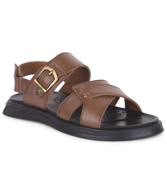 Liberty - Tan Mens Sandals - None