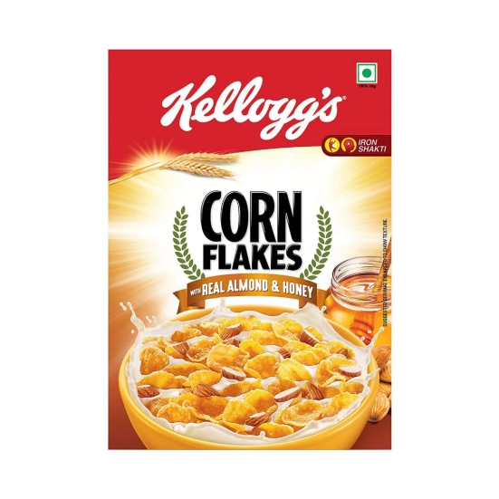 Kelloggs Corn Flakes Real Almond and Honey, 300 gm