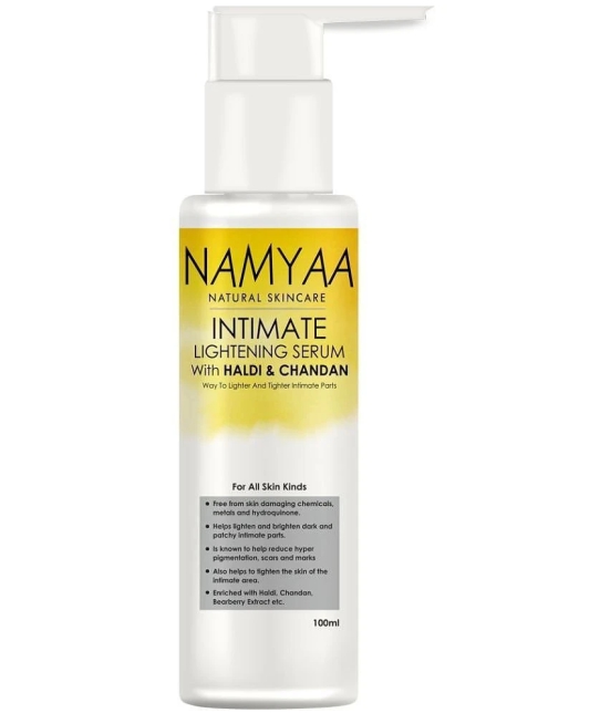 Namyaa Advanced Haldi Chandan Intimate Serum For Intimate Area|Brighten Skin 100Ml Pack Of 1