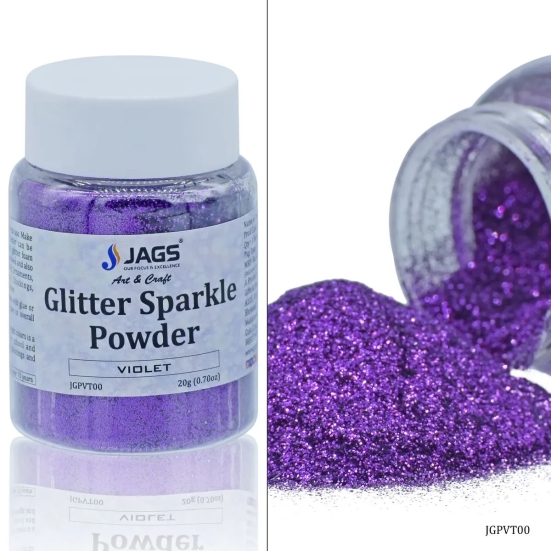 Violet Glitter Powder 20gms