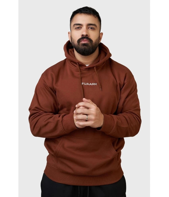 Fuaark Brown Cotton Blend Mens Outdoor & Adventure Sweatshirt ( Pack of 1 ) - None