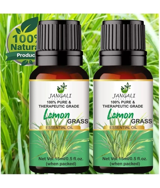 Pure Jangali Organics Lemon Essential Oil 30 mL ( Pack of 2 )