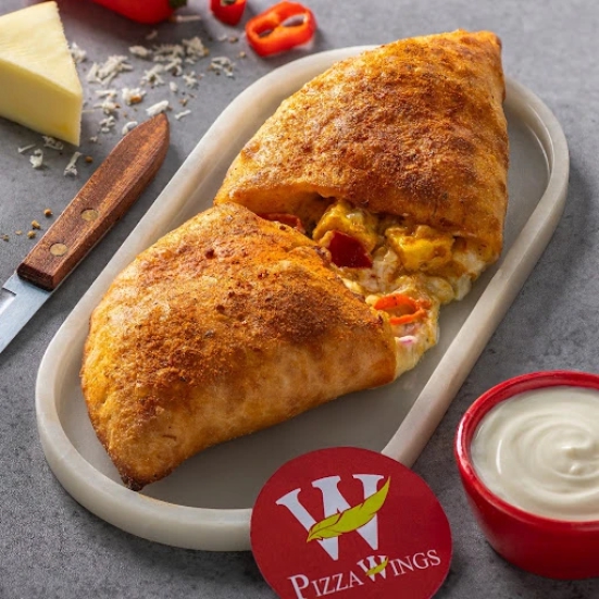 Spicy Paneer Calzone