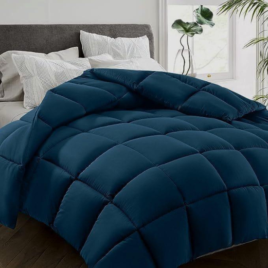 Cool Breeze All Weather/ A/C  Plush Microfiber Comforter king size Bed | 200 GSM Wadding |Extra Soft Microfiber Fabric,All Weather Comforter King size Comforter 200GSM (254x244 cm)
