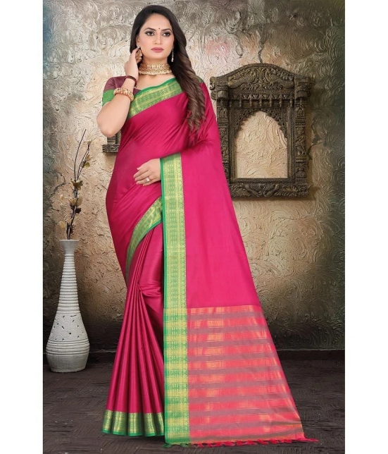 LEELAVATI - Multicolor Silk Saree With Blouse Piece ( Pack of 1 ) - Multicolor