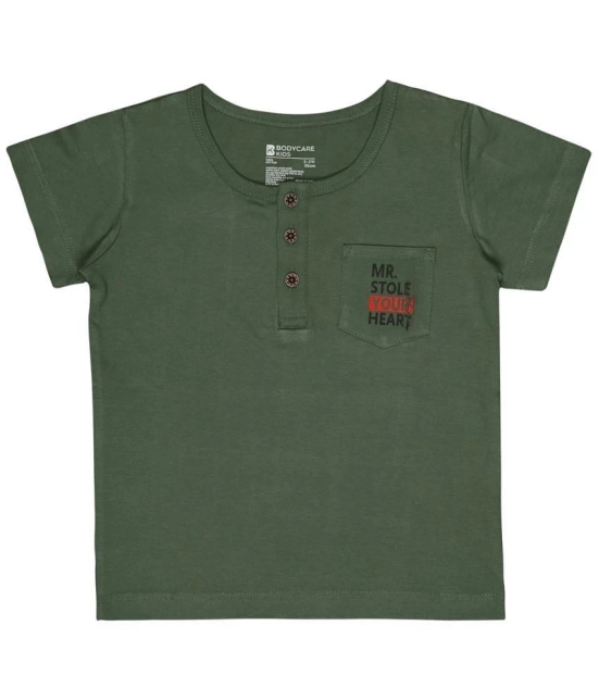 Bodycare Green Baby Boy T-Shirt ( Pack of 1 ) - None