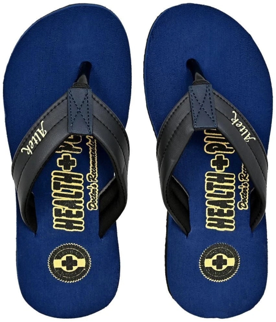 Altek - Navy Mens Thong Flip Flop - None