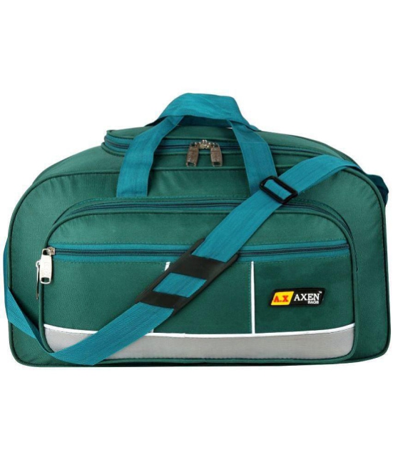 AXEN BAGS - Dark Green Polyester Duffle Bag - Onesize