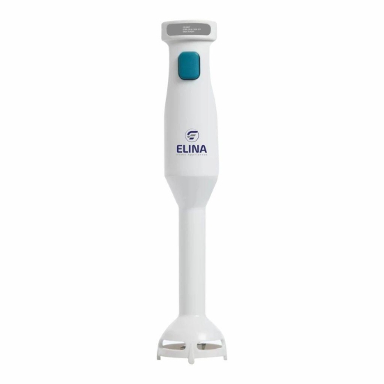 Elina 250W Hand Blender | Stainless Steel Blades | Easy to Clean and Store | Low Noise Operation | White