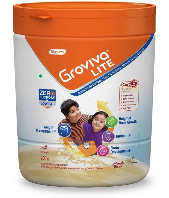 Groviva Growth & Development Vanilla Lite Nutrition Drink 200 g