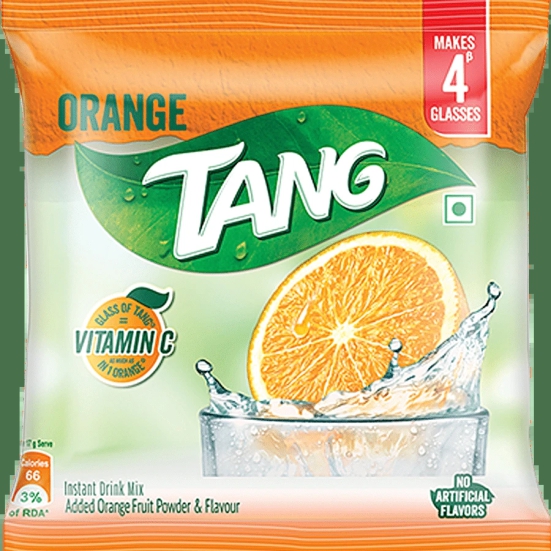 Tang Instant Drink Mix - Orange, 75 G Pouch