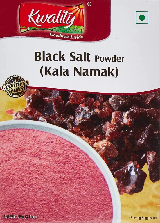 Kwality Black Salt Powder, 100 gm