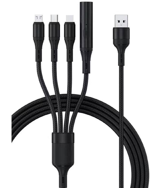 Life Like Black 5 A Multi Pin Cable 1.2 Meter - Black