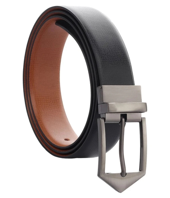 Loopa Black PU Formal Belt Pack of 1 - None