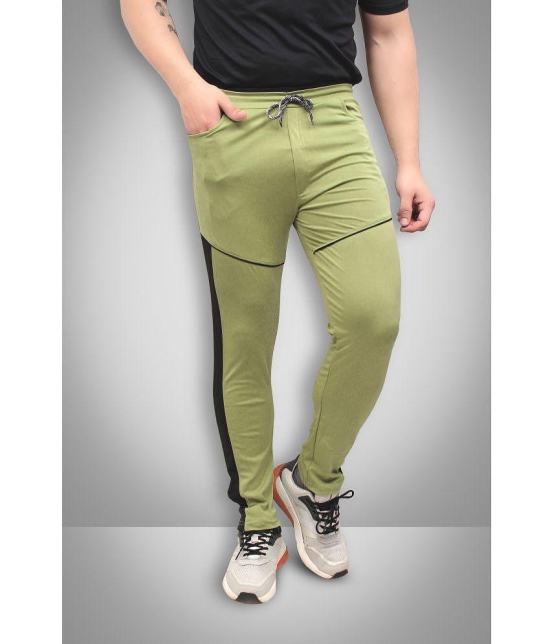 Forbro - Light Green Lycra Mens Sports Trackpants ( Pack of 1 ) - None