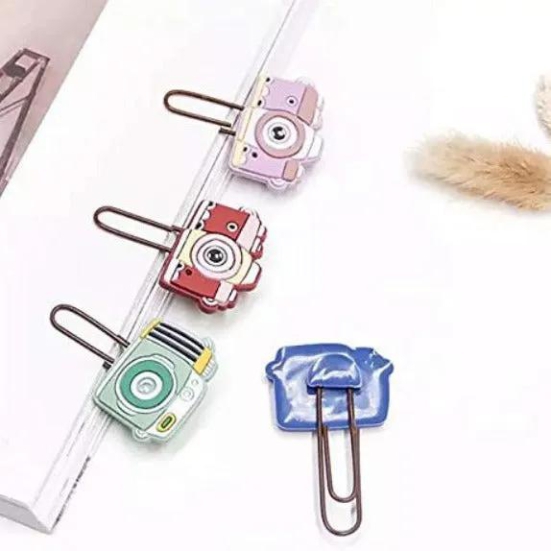 Bookmark & Paper Pins - Camera