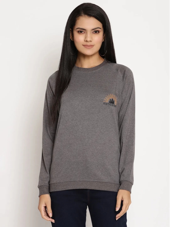 Women Grey Wanderer Sweatshirt-M