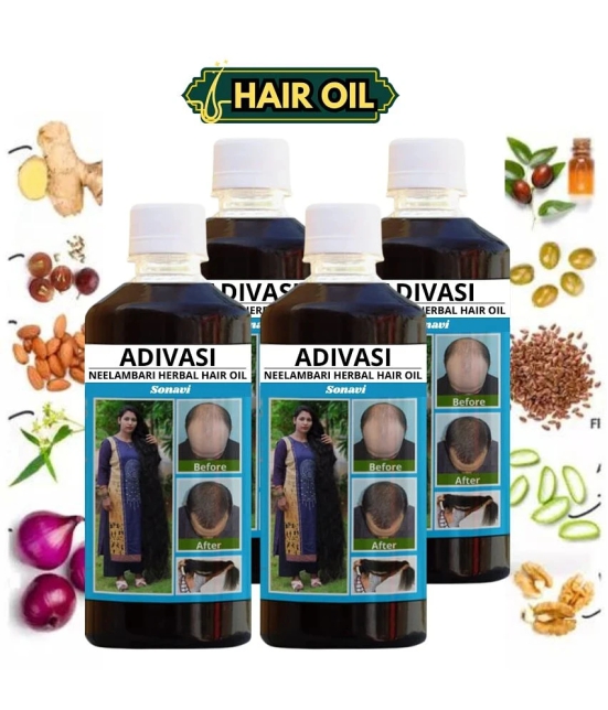 Sonavi Anti Hair Fall Bhringraj Oil 1000ml ( Pack of 4 )