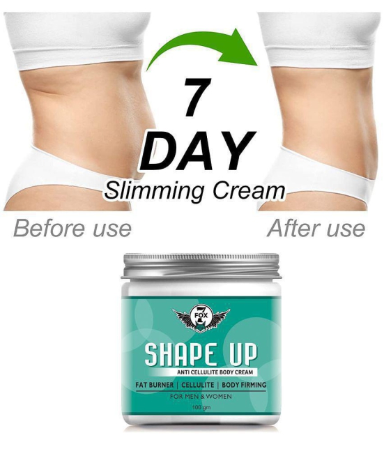 7 FOX Fat Burning Weight Loss Body Fat Burner Loss Cream Shaping & Firming Cream 100 g