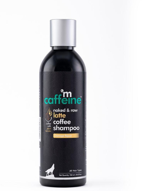 mCaffeine Naked & Raw Latte Coffee Shampoo (250 ml)