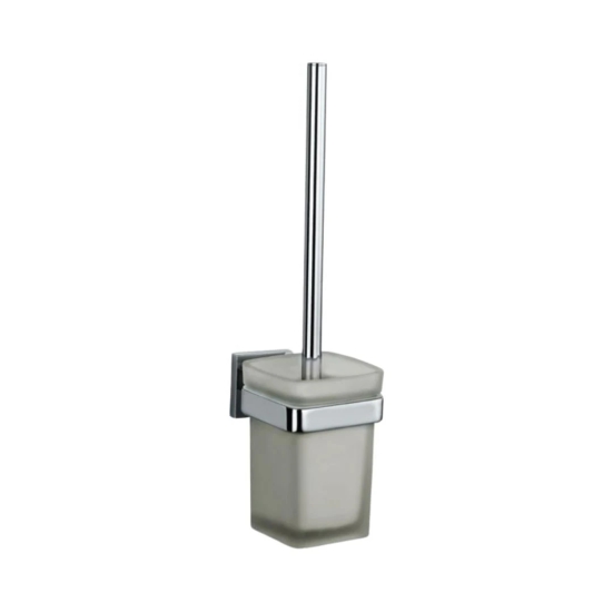 Jaquar WC Brush Holder Kubix Prime Series AKP-CHR-35743P - Chrome Finish