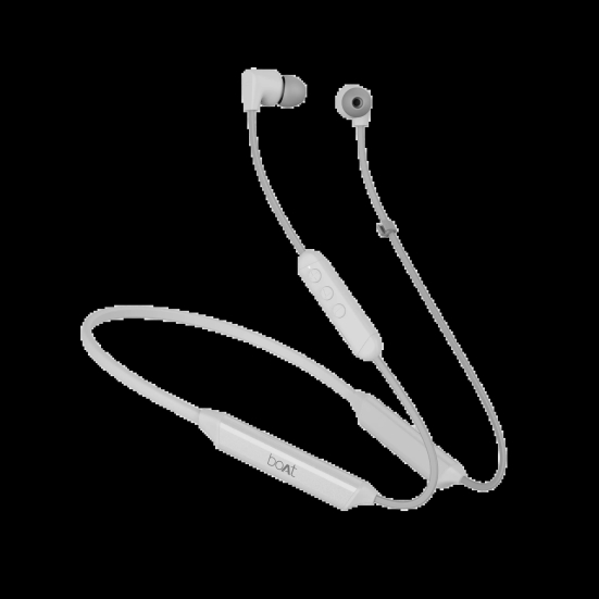 boAt Rockerz Trinity | Wireless Neckband Earphones with Crystal Bionic Sound powered by HiFi®? DSP, 10mm Drivers, Upto 150 Hours Playback, ASAP™? Charge, ENx™? Technology Kutch White