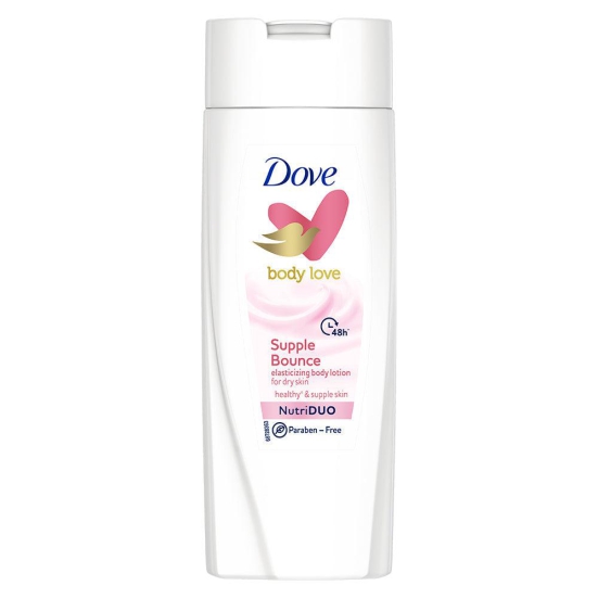 Dove Body Love Supple Bounce Body Lotion for Dry Skin Paraben Free 100ml