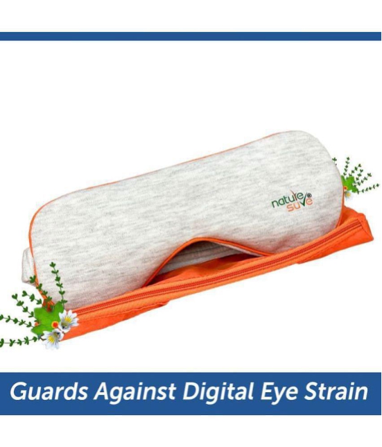 Nature Sure Large Herbal Eye Mask for Digital Eye Strain in Men & Women - 1 Pack