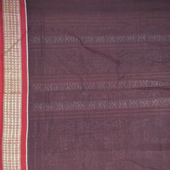 Bomkai Cotton Ikat Saree