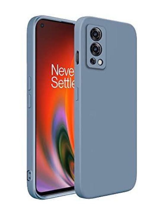 KloutCase Back Cover for OnePlus Nord 2 5G, TPU Soft Shell Silicone Protective Case Designed for OnePlus Nord 2 5G - Gray