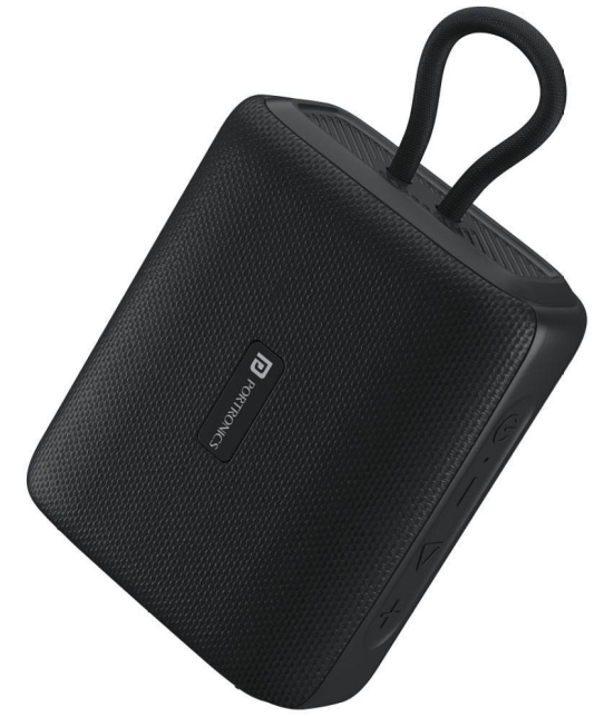 Portronics Buzz:5W Portable Bluetooth Speaker ,Black (POR 1430) - Black