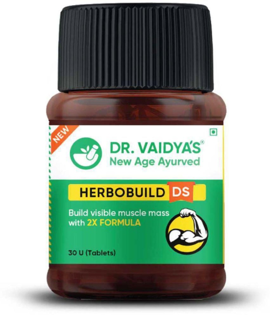 Dr vaidya's Herbobuild DS( Double strength ) -30 CAPSULES